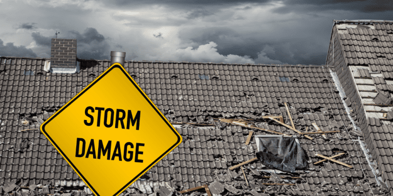 storm damage cleaning